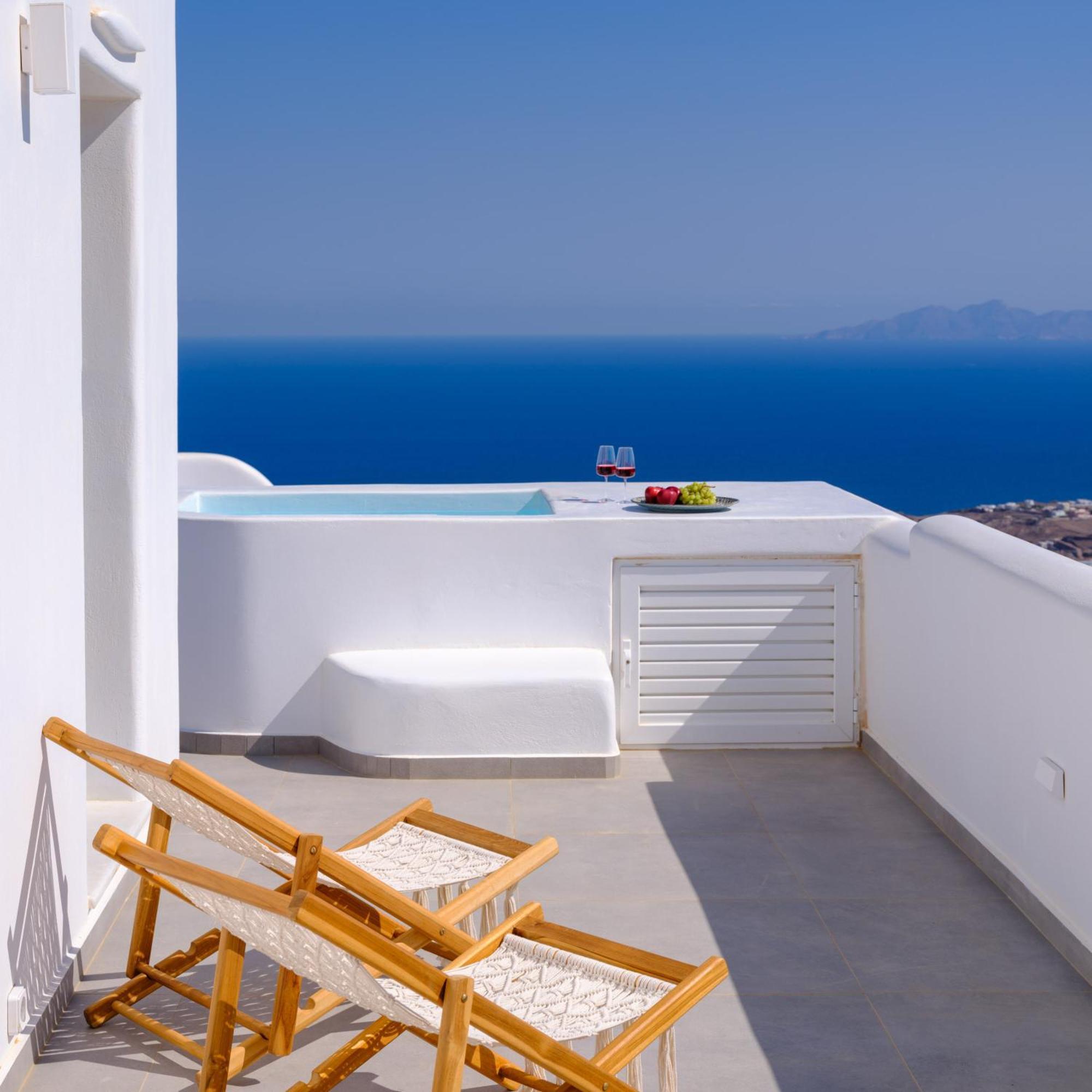 Terra Blanca Suites Imerovigli  Ngoại thất bức ảnh
